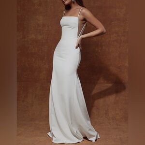 Sarah Seven ‘Cecilia’ Gown